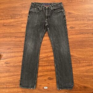 Robert sold n/a Graham Selvedge Faded Black Classic Yates Straight Jeans
